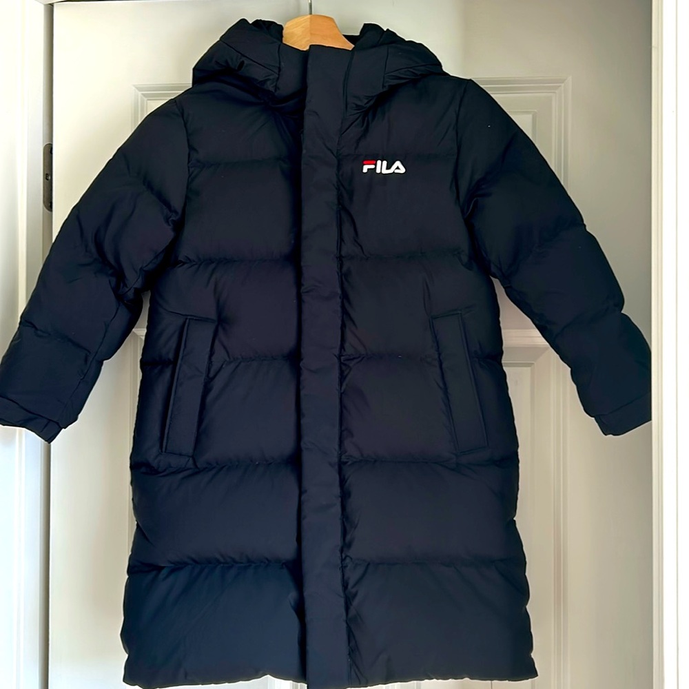 Fila long puffer coat 5T